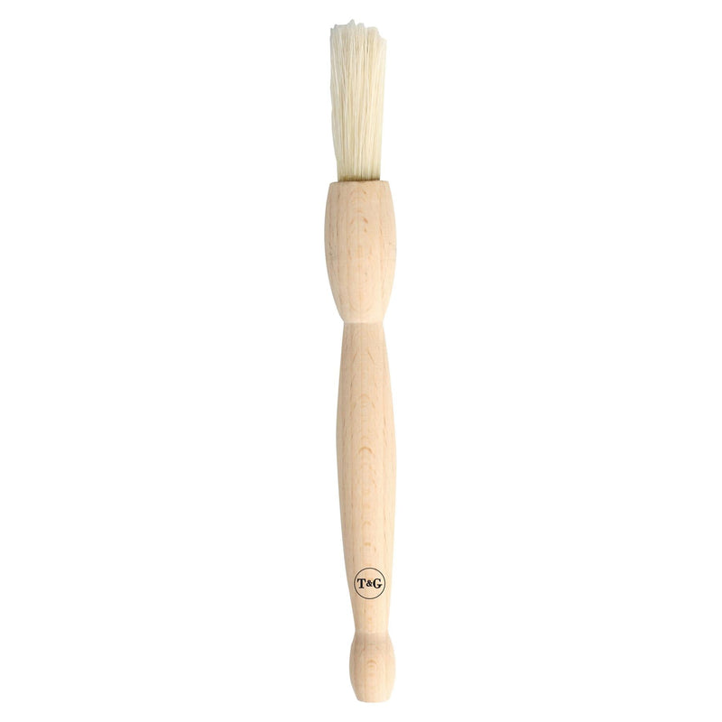 19cm FSC Beech Wooden Domestic Pastry Brush - Brown - By T&G
