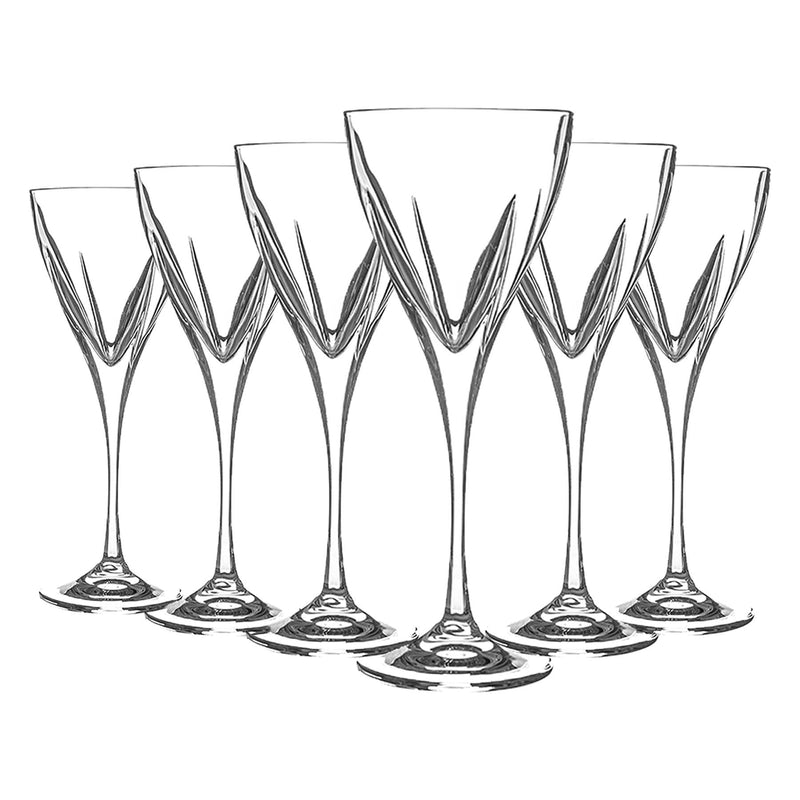 RCR Crystal 6 Piece Fusion Wine Glasses Set - 250ml