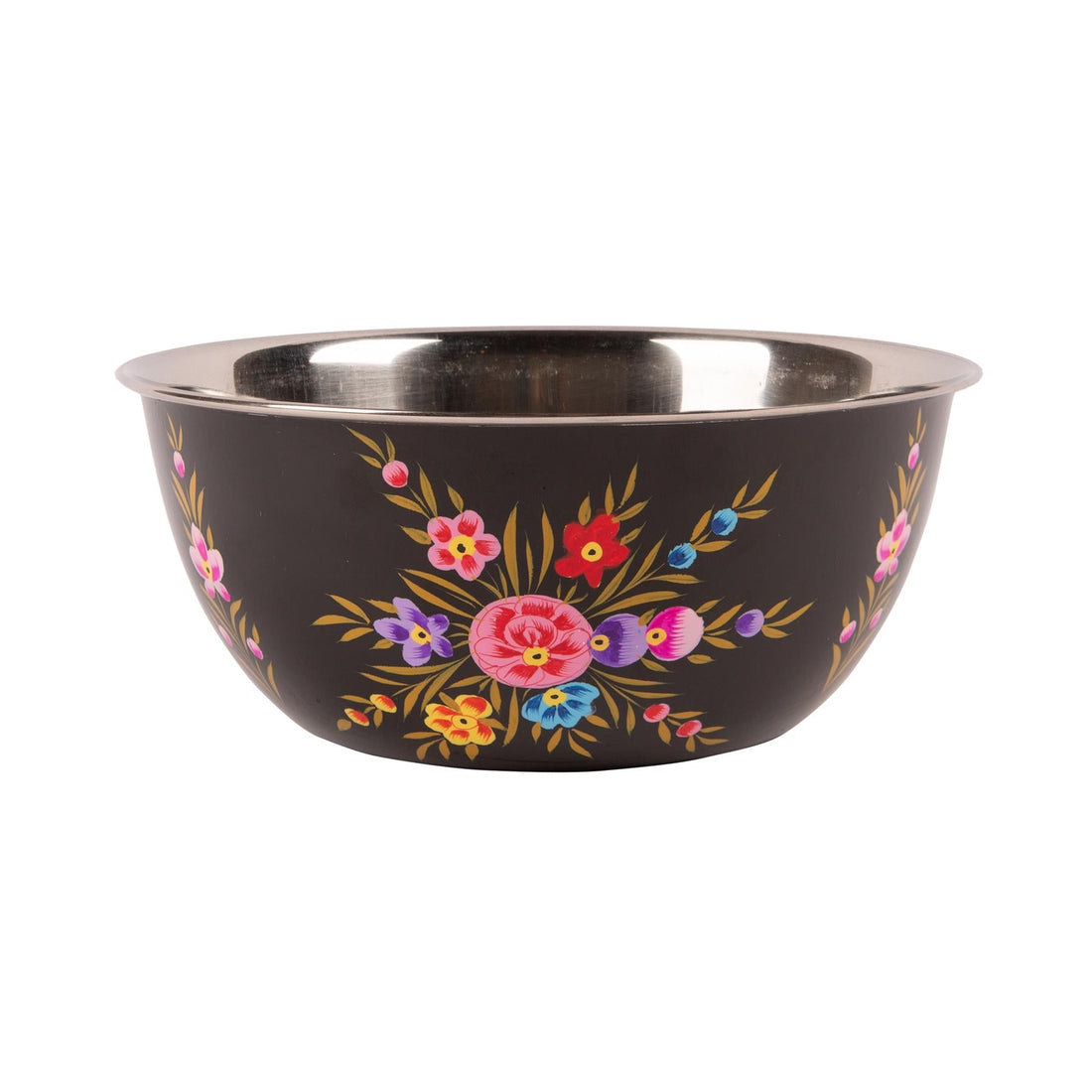 Pansy 21.5cm Stainless Steel Picnic Bowl