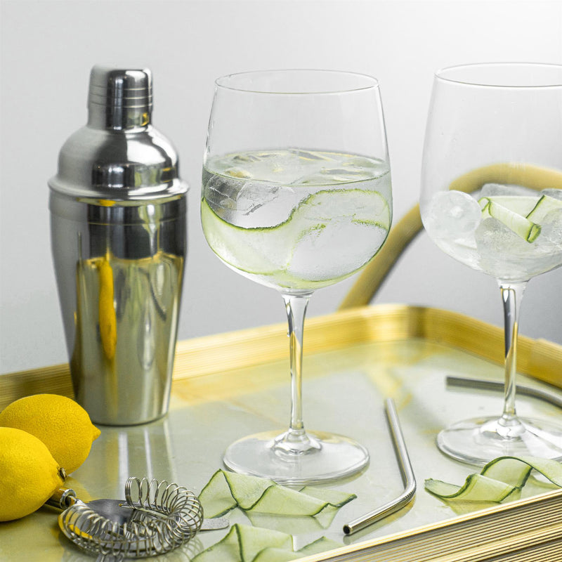 775ml Premium Gin Glasses - Pack of Six - By Bormioli Rocco
