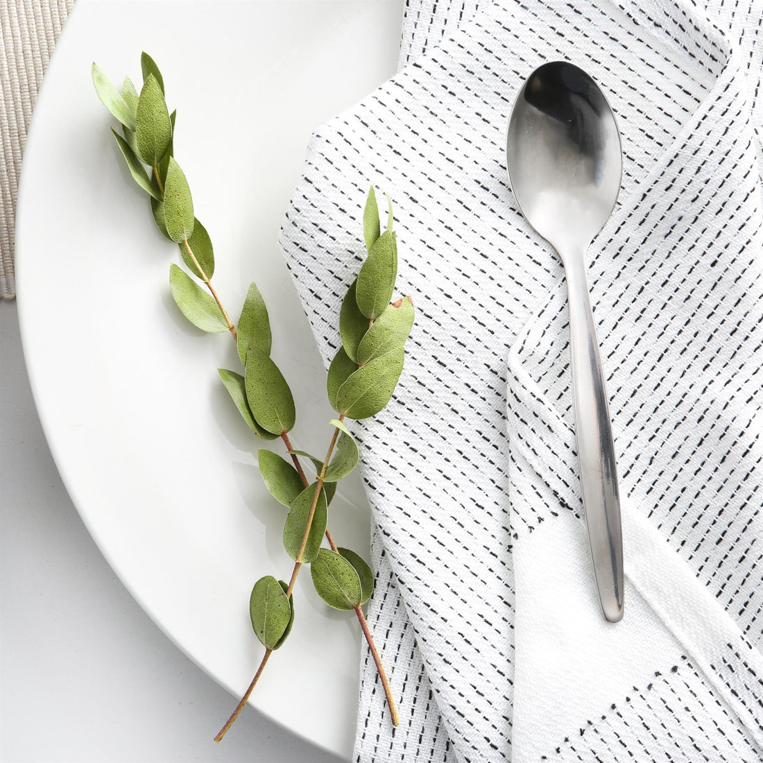 Classic Stainless Steel Teaspoons - Pack of 6