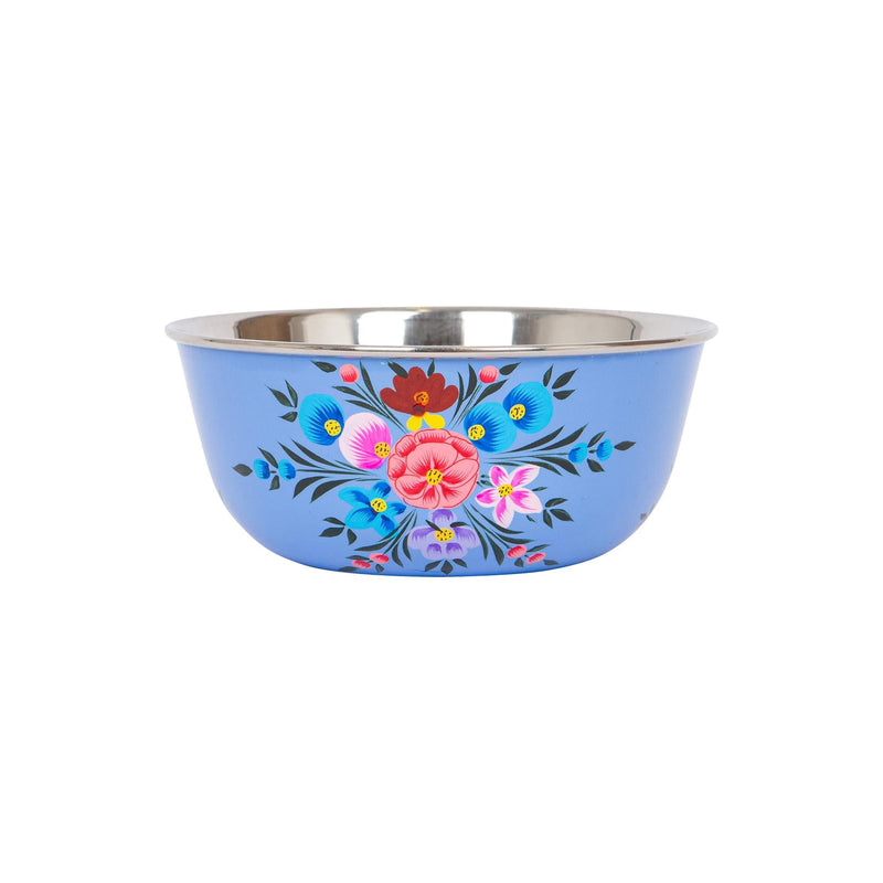 Pansy 14.5cm Hand-Painted Picnic Snack Bowl - By BillyCan