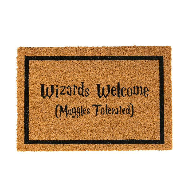 60cm x 40cm Wizards Welcome Coir Door Mat - By Nicola Spring