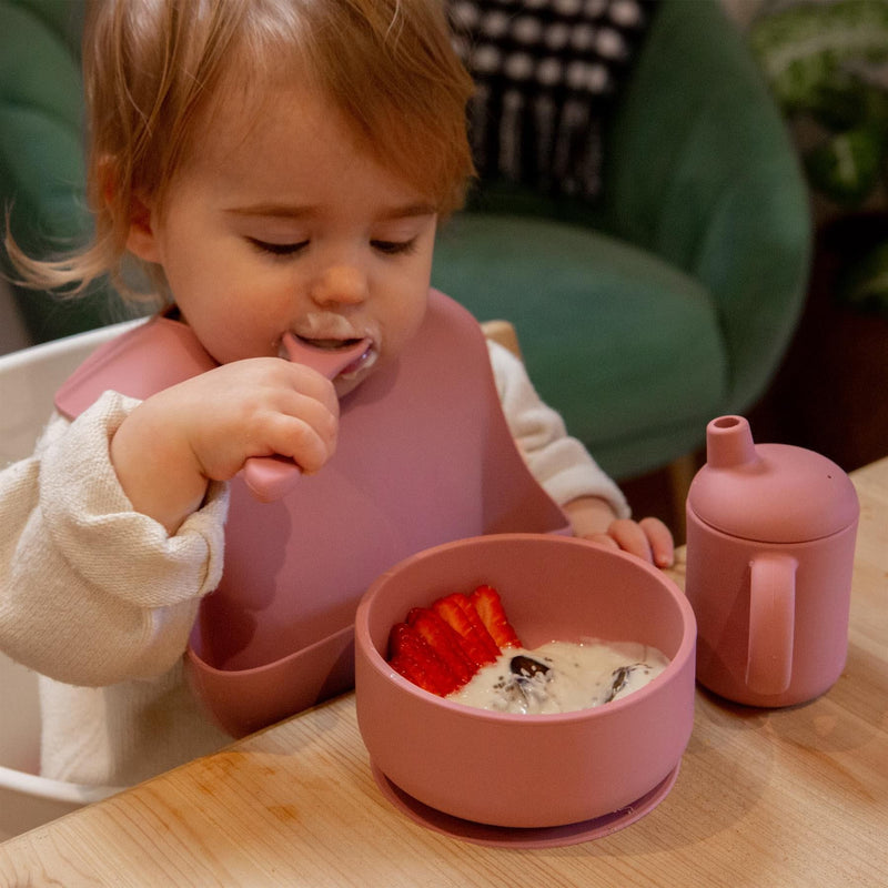 Silicone Baby Weaning Spoon - By Tiny Dining