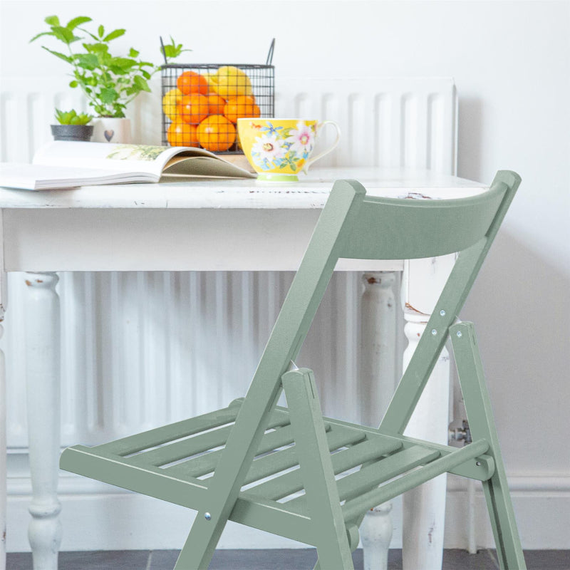 Beech Wood Folding Chair - By Harbour Housewares