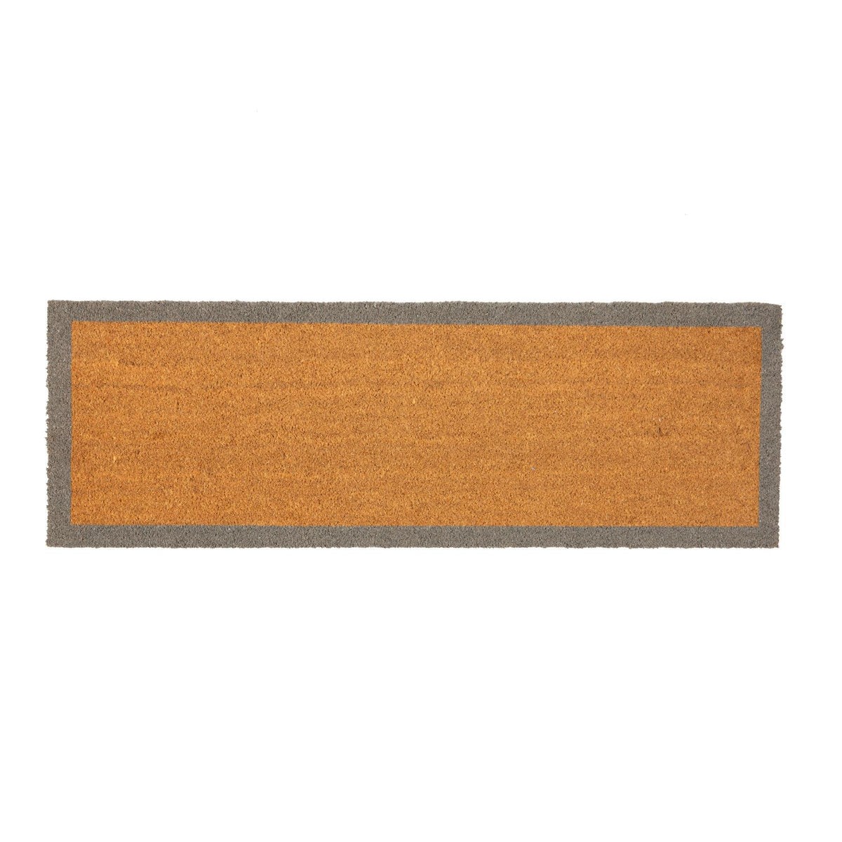 120cm x 40cm Border Coir Double Door Mat