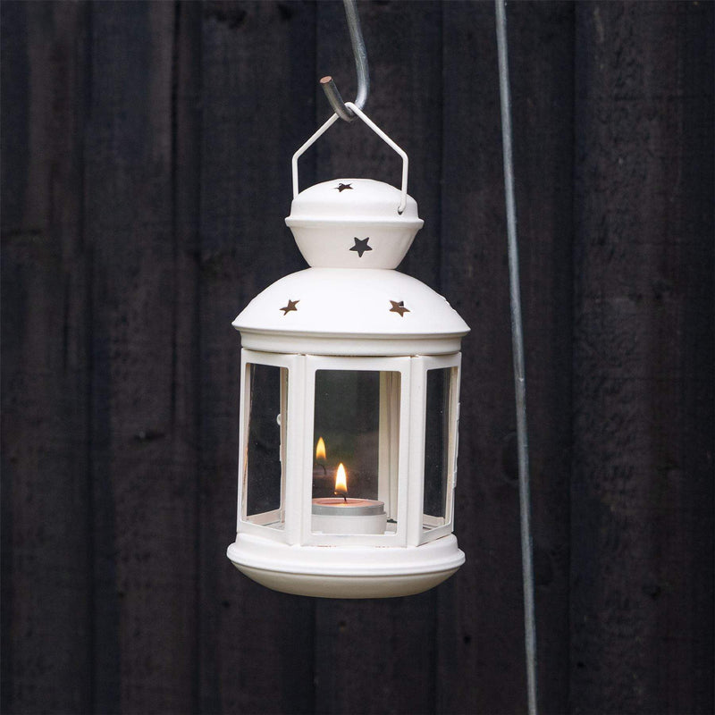 20cm Metal Hanging Tealight Lantern - By Nicola Spring