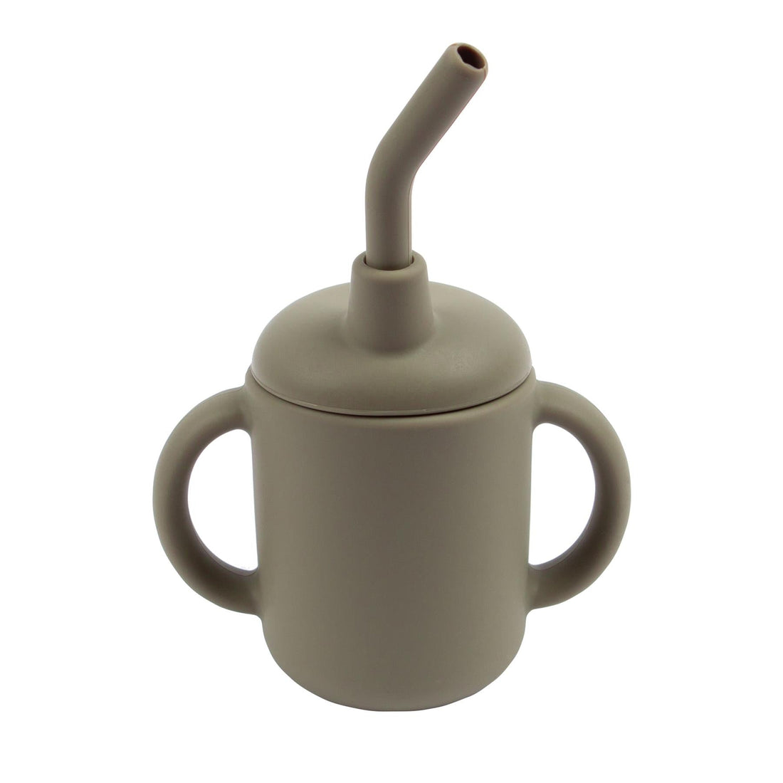 120ml Silver Sage Silicone Baby Sippy Cup