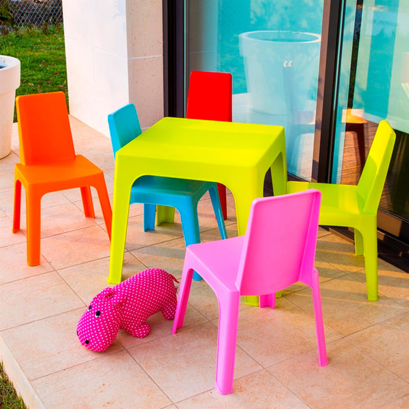 Two-Seater Julieta Children's Plastic Garden Furniture Set - By Resol