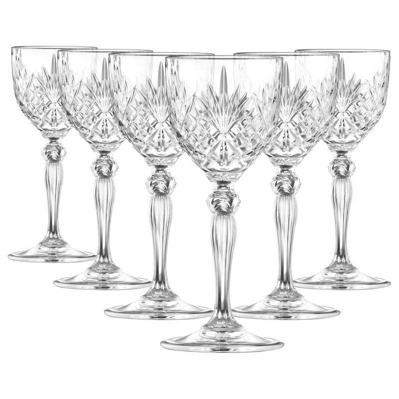 140ml Melodia Nick & Nora Glasses - Pack of 6 - By RCR Crystal