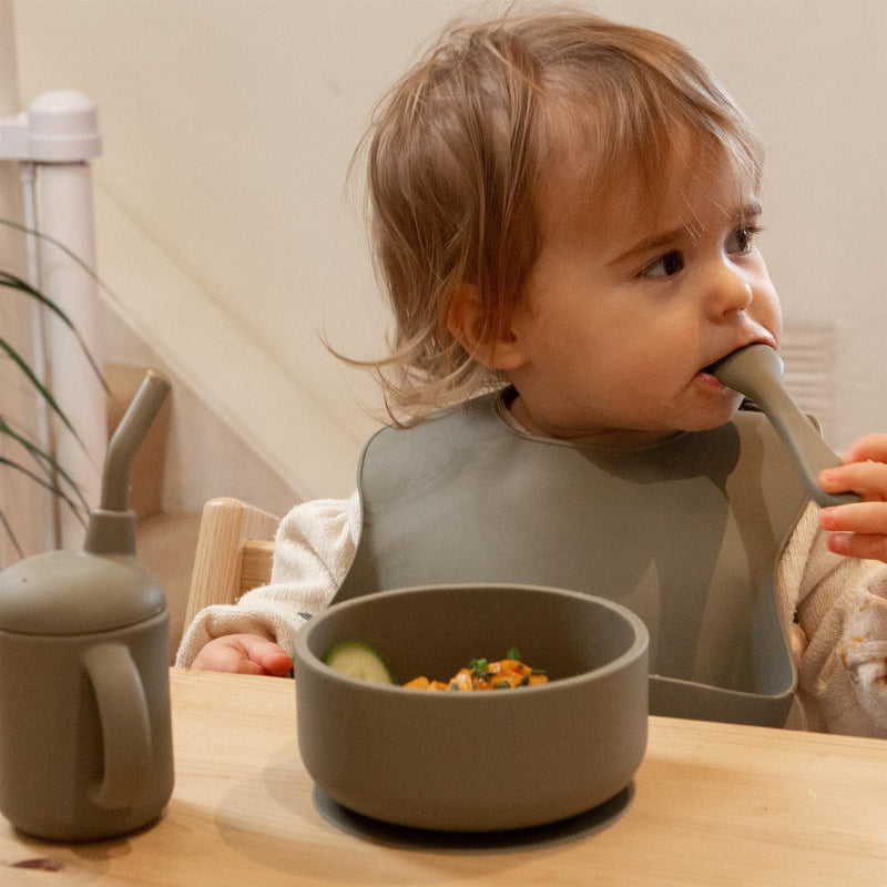 Silicone Baby Weaning Spoon - By Tiny Dining