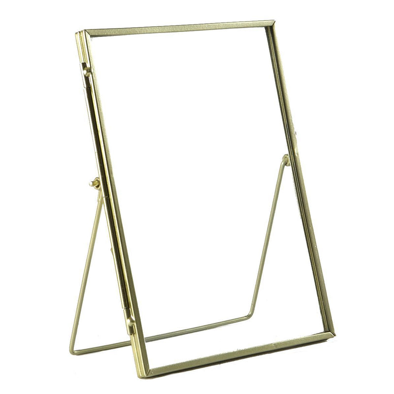 6" x 8" Standing Metal Photo Frame - By Nicola Spring